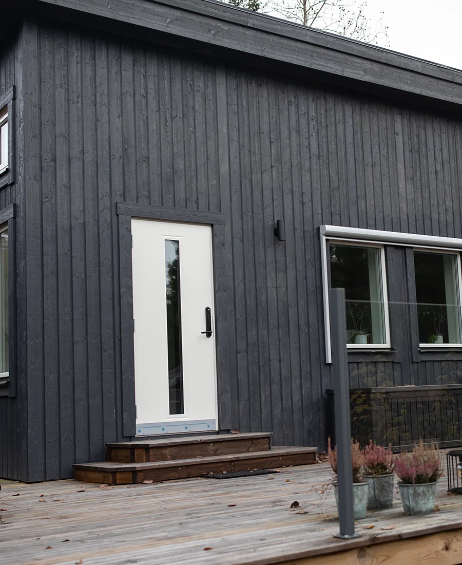 Attefallshus byggt av Premie Bygg i Örebro